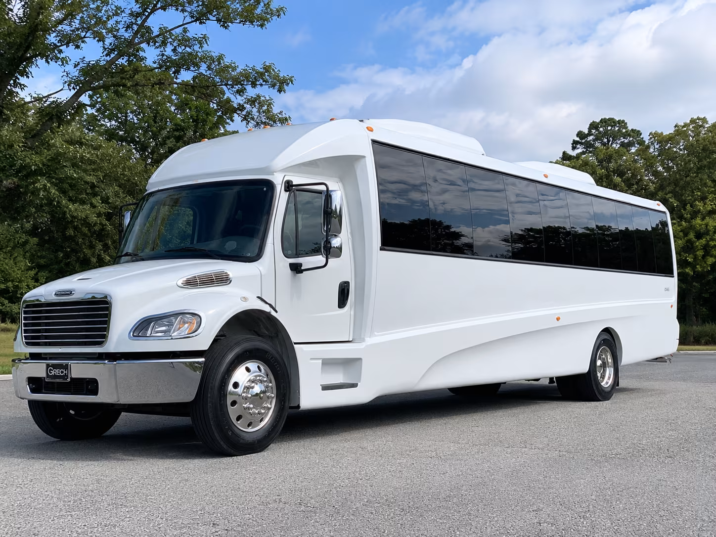 Albuquerque albuquerque private event party bus rental party bus exterior