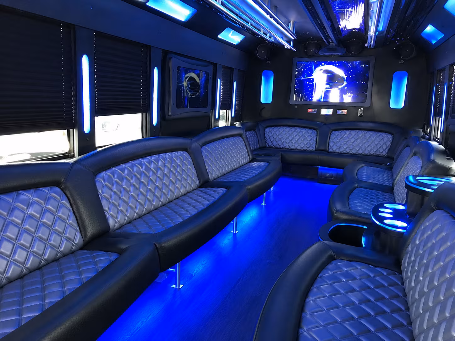 Albuquerque albuquerque private event party bus rental party bus exterior