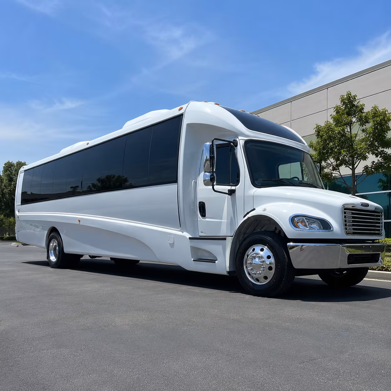 Albuquerque albuquerque school event bus rental party bus exterior