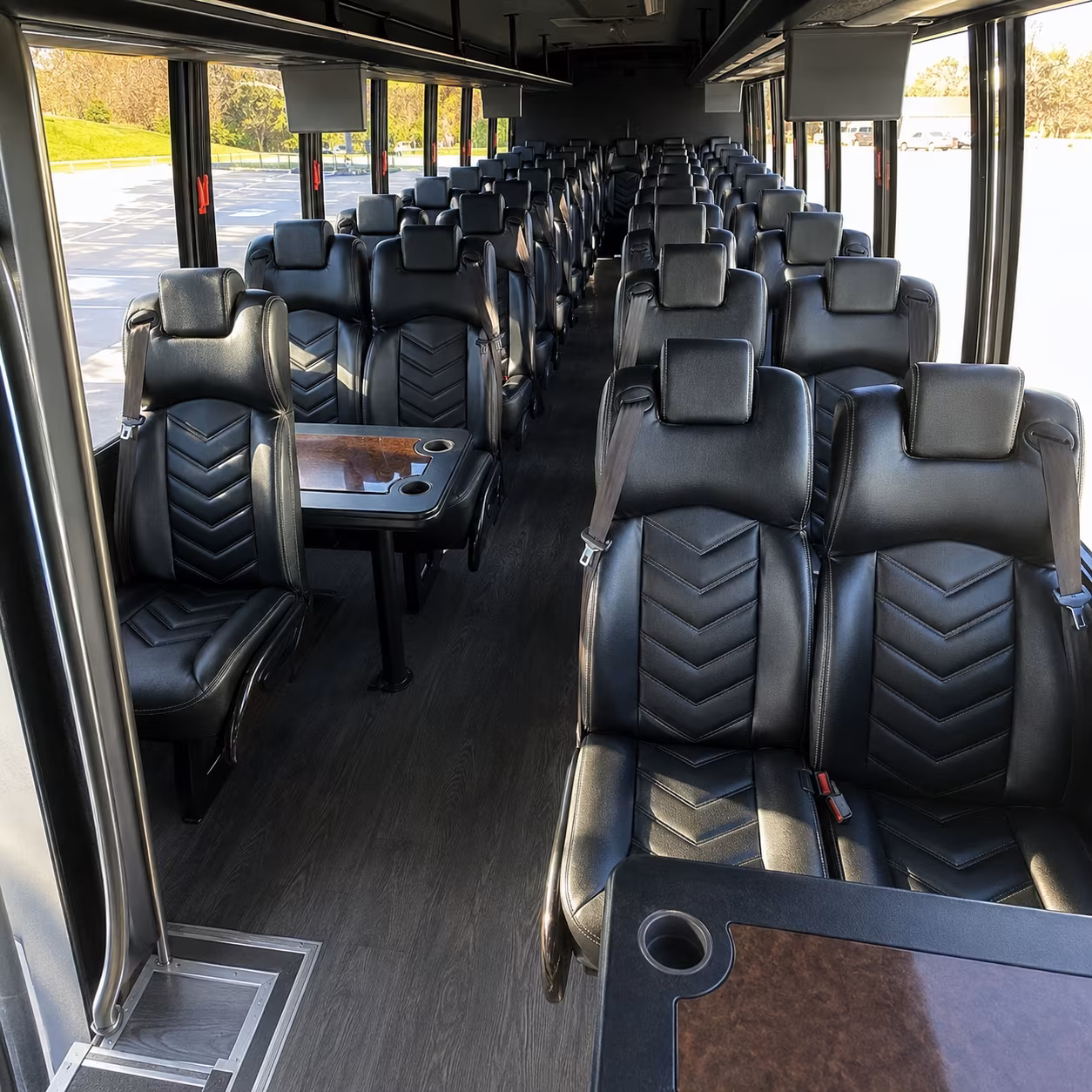 Albuquerque School Event Transportation onboard seating