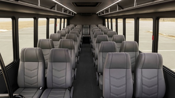 20 Passenger Minibus Interior