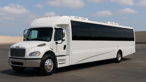 Exterior of Albuquerque Party Bus Company's 25 Passenger Party Bus in Albuquerque