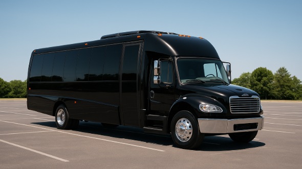 Exterior of Albuquerque Party Bus Company's 30 Passenger Party Bus in Albuquerque