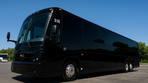 Exterior of Albuquerque Party Bus Company's 40 Passenger Party Bus in Albuquerque